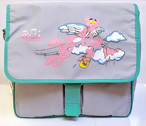 LA PANTERA ROSA ZAINO THE PINK PANTHER VINTAGE '80s BY AUGURI MONDADORI ITALY