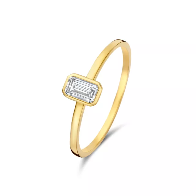 Isabel Bernard Baguette Genevieve 14 Karaat Gouden Ring IB330087-48