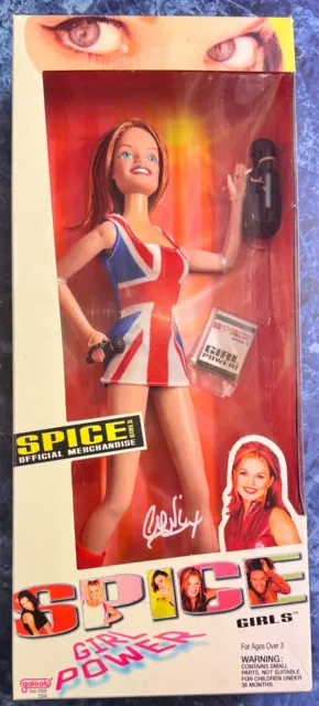 SPICE GIRLS Geri Ginger Doll OFFICIAL GALOOB 1997 Girl Power Rare NEW Barbie