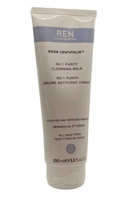 Ren Clean Skincare Rosa Contifolia Purify Reinigungsbalsam 100ml Gesicht alle Arten