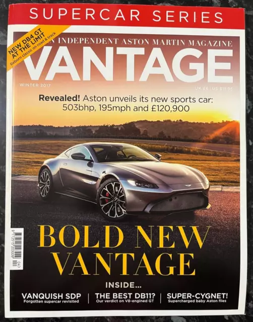 Aston Martin Vantage Magazine  Nr. 20 Winter 2017 (DB4GT/Vulcan/Ulster/Zagato)