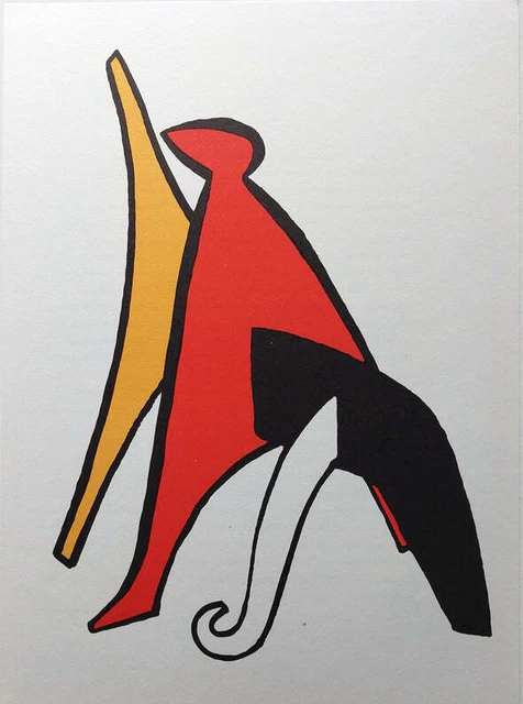 Alexander CALDER - Litografía DLM - Stabiles, 1963 Alexander CALDER - Litografía DLM - Stabiles, 1963