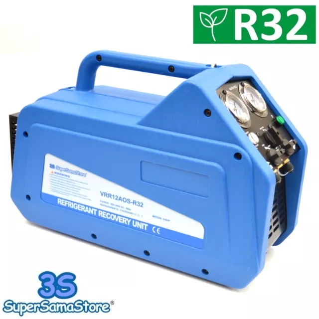 3S Station de récupération Fluides frigorigènes séparateur d'huile R32 R410a ..