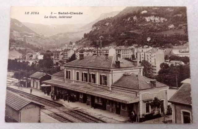 39 Saint Claude - La gare