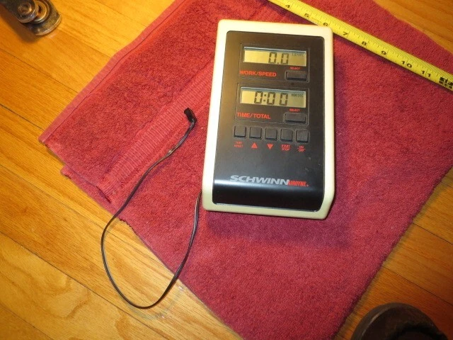 schwinn airdyne monitor not working