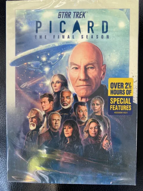 Star Trek: Picard - Season Three DVD (2023) Patrick Stewart Read Description