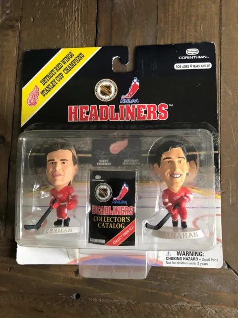 1997 Headliners Steve Yzerman/Brendan Shanahan Detroit Red Wings Stanley Cup