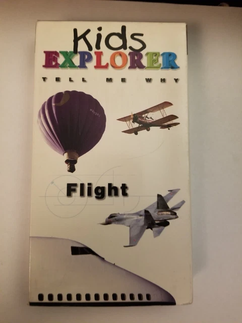 VINTAGE KIDS EXPLORER Tell Me Why: Flight VHS TESTED £8.33 - PicClick UK