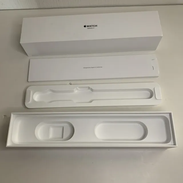 Apple Watch Series 3 42mm Silver Aluminum BOX ONLY