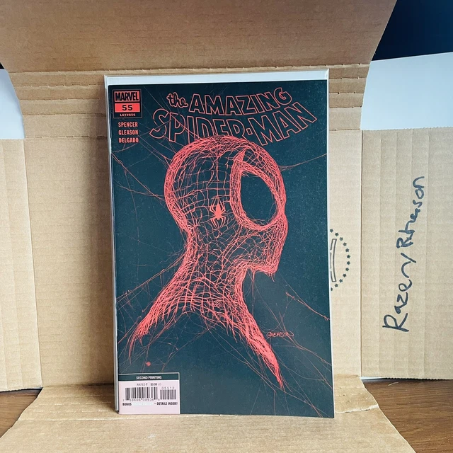 THE AMAZING SPIDER-MAN #55 (2020) Patrick Gleason 2nd Print Variant Cover NM+