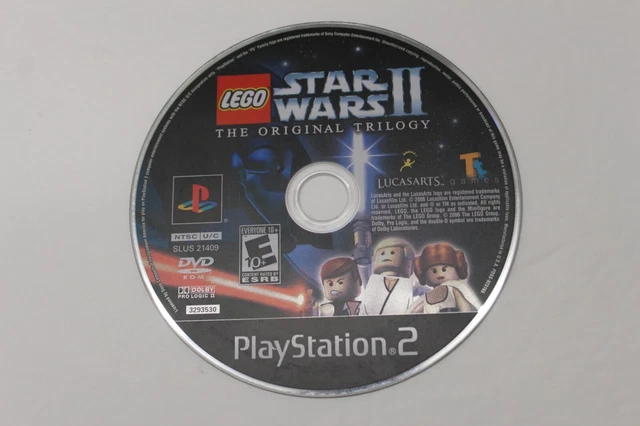 LEGO STAR WARS II: The Original Trilogy (PS2, 2006) Disque uniquement