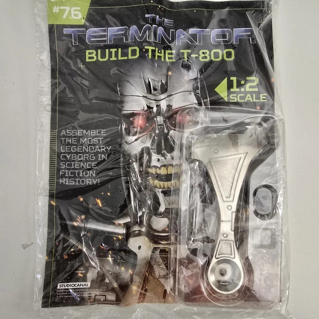 Figurine Terminator T-800 Endosquelette échelle 1:2 Par Hachette - Numéro 99 Complet - Neuf