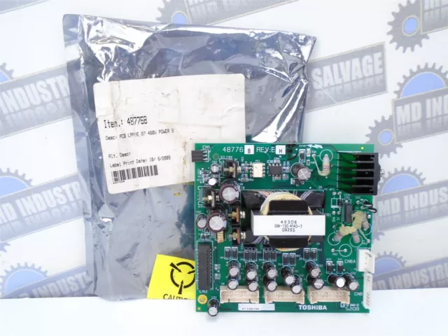 Toshiba - 48776B - PCB Controllo Tavola G7 Velocità Guida 460V - Nuovo