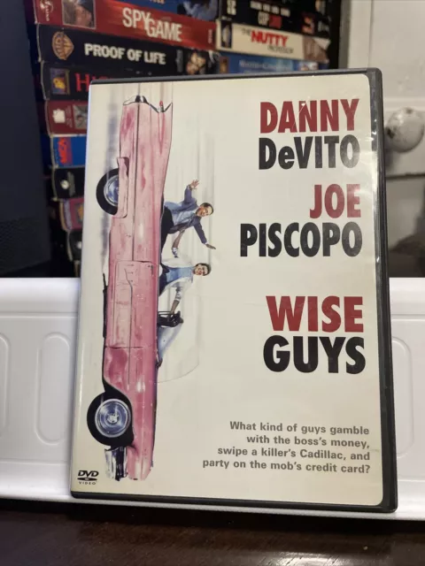 Wise Guys (DVD, 1986) Danny Devito Joe Piscopo Used Very Good Condition