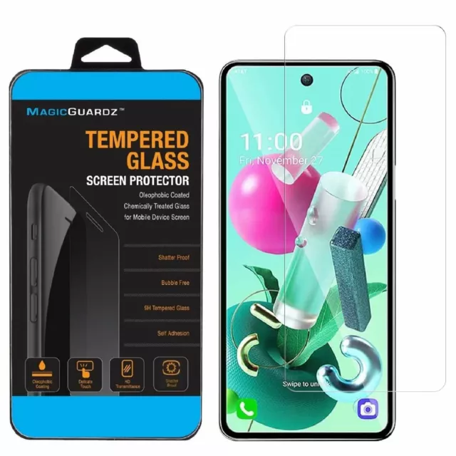 MagicGuardz® Premium 9H Tempered Glass Screen Protector For LG K92 5G