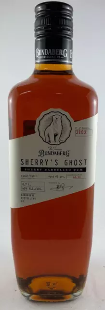 Bundaberg Rum Sherrys Ghost  2015 Release only 3180 BOTTLES made