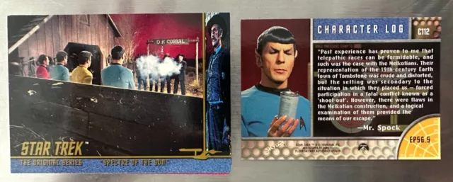 Skybox Star Trek TOS Season 3 Character Log C111- C158 Complete Card Set