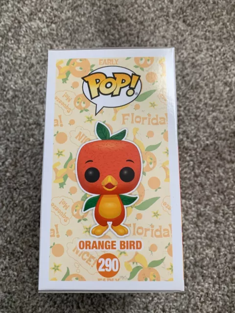 Funko Pop Disney Parks Exclusive Orange Bird Diamond Collection 290 Vinyl Figure 2