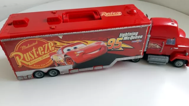 Cars Camion Pompier Rouge Red 28 Cm + voiture Change de couleur Flash  mcqueen