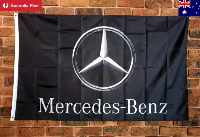 Mercedes Flag AMG Collectable 150x90 cm High quality gift Aussie stock New 🏴