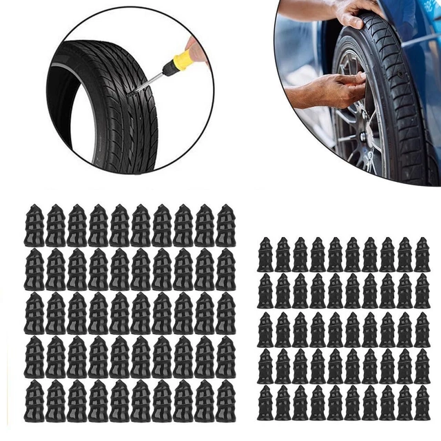CAR VACUUM TIRES screws tire plugs black rubber tire repair kit car £13