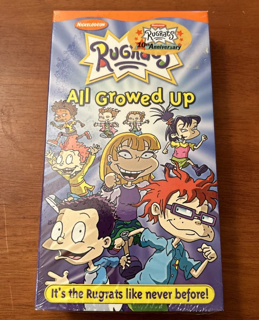 NICKELODEON RUGRATS ALL Growed Up VHS Video Tape Nick Jr Tommy Pickles