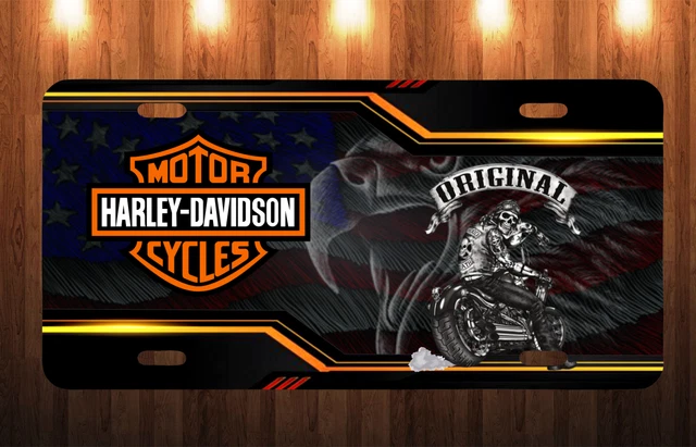 harley davidson license plate