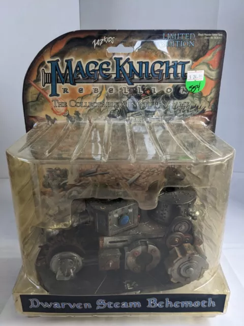 Mage Knight Dwarven Steam Behemoth Board Game Miniatures *NEW SEALED* Wizkids