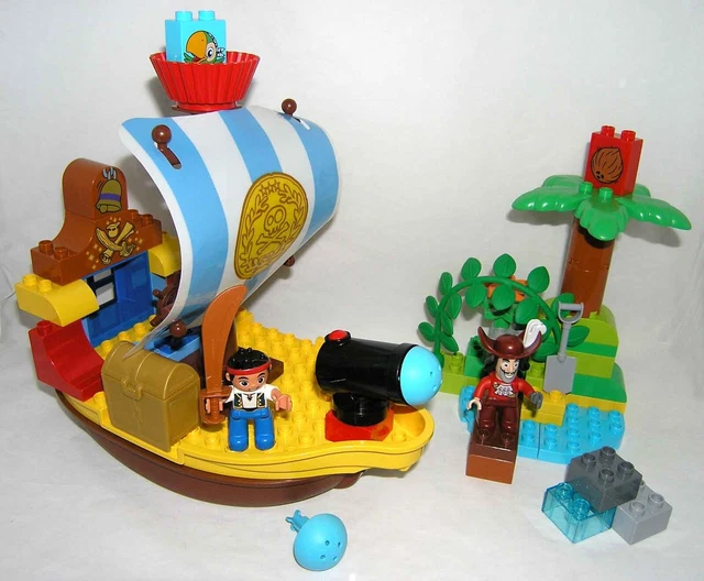 LEGO DUPLO JAKE S Pirate Ship Bucky 10514 Neverland Pirates Captain Hook Jake 34.00 PicClick