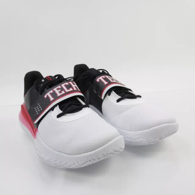 Texas Tech Red Raiders Under Armour Basketball Shoe Men's White/Black New