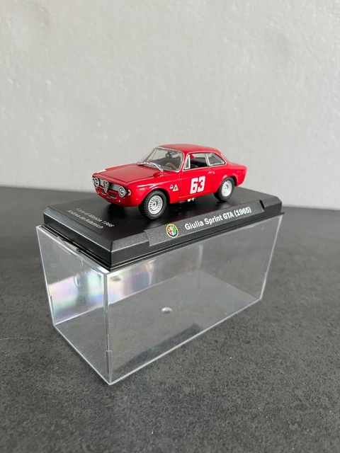 BALOCCO Ingrosso Modellismo Online . ALFA ROMEO GIULIA 1600 GTA N.63 WINNER 4H MONZA 1966 DE ADAMICH/ZEC.1:18