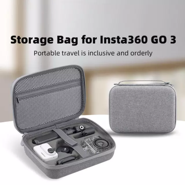 Storage Bag Hard Shell Carrying Case For Insta360 GO 3 Camera Accessories χ