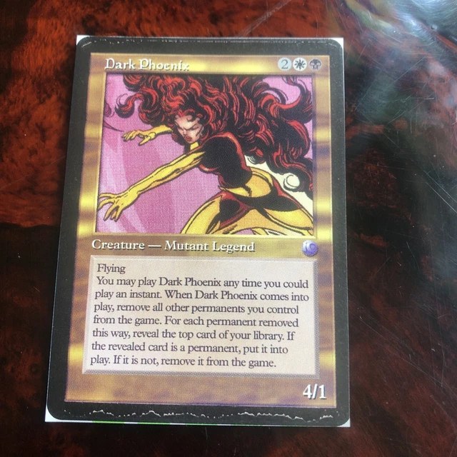 DARK PHOENIX INQUEST Magazine Magic X-Men Spoof Card Cutting MTG Misprint Oddity $79.95 - PicClick DARK PHOENIX INQUEST Magazine Magic X-Men Spoof Card Cutting MTG Misprint Oddity $79.95 - PicClick