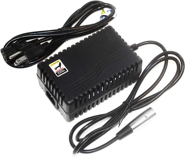 24V 8A Battery Charger with XLR Connector for Car Wheelchair Motorcycle eBike E