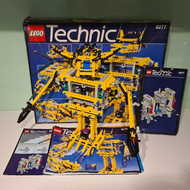 LEGO TECHNIC 8277 GIANT MODEL SET makes HELICOPTER ROBOT