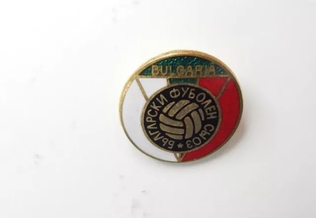 Vintage Bulgarian National Football Team Enamel Badge 2.5 cm's 3