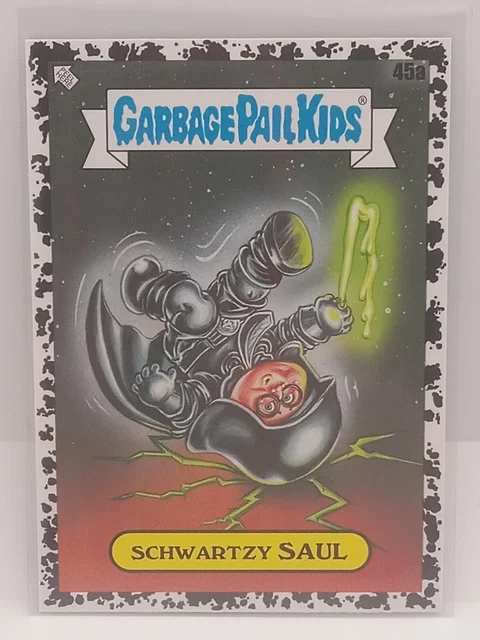 2023 Garbage Pail Kids S2 InterGOOlactic Mayhem Black Hole 45a SCHWARTZY SAUL