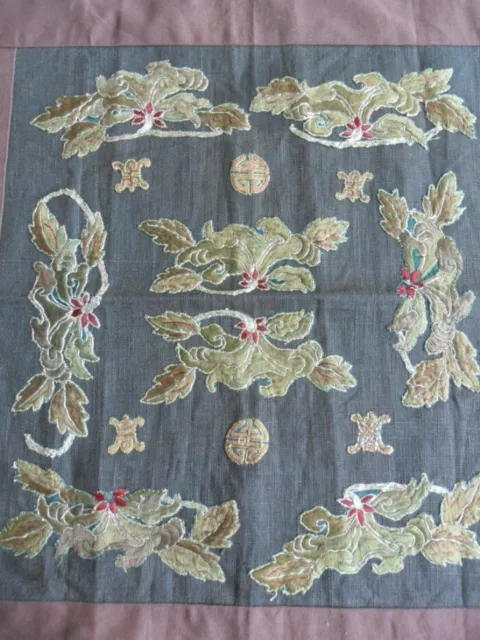 Chinese old hand embroidery