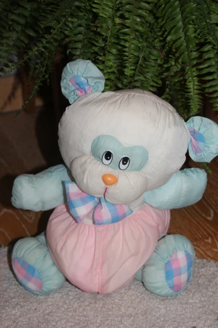 Doudou Ancienne Peluche Ours – Style Puffalump, Vintage