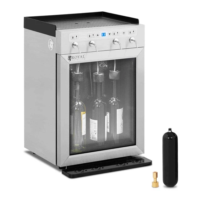 Royal Catering kommerzieller Weinkühlschrank Kühlschrank 2 Türen Wasserhähne 4 Flaschen Royal Catering kommerzieller Weinkühlschrank Kühlschrank 2 Türen Wasserhähne 4 Flaschen
