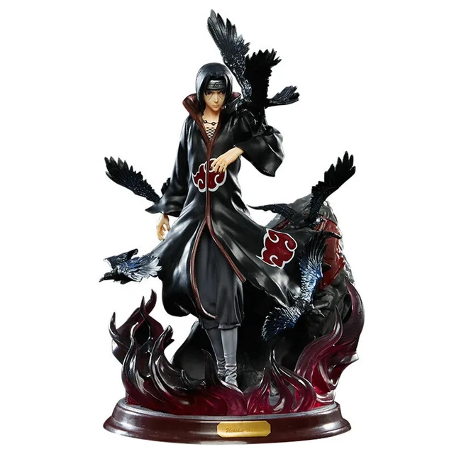 FIGURINE NARUTO SHIPPUDEN Itachi Uchiha 22cm PVC Akatsuki Anime Manga