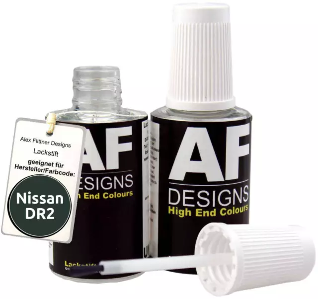 Lackstift für Nissan DR2 Dark Green Perl Metallic schnelltrocknend 20x20ml