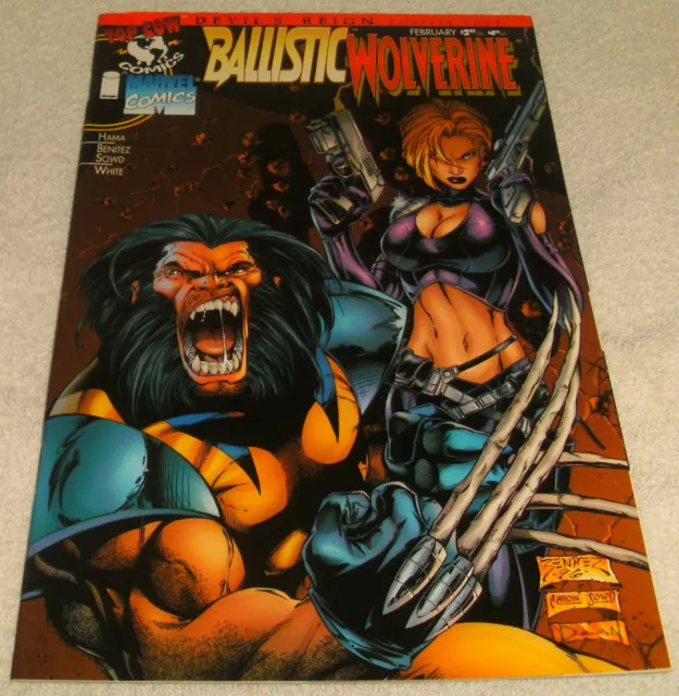 Image Topcow Marvel Comics Ballistic Wolverine # 1 Vf-/Vf (Devils Reign Pt 4)