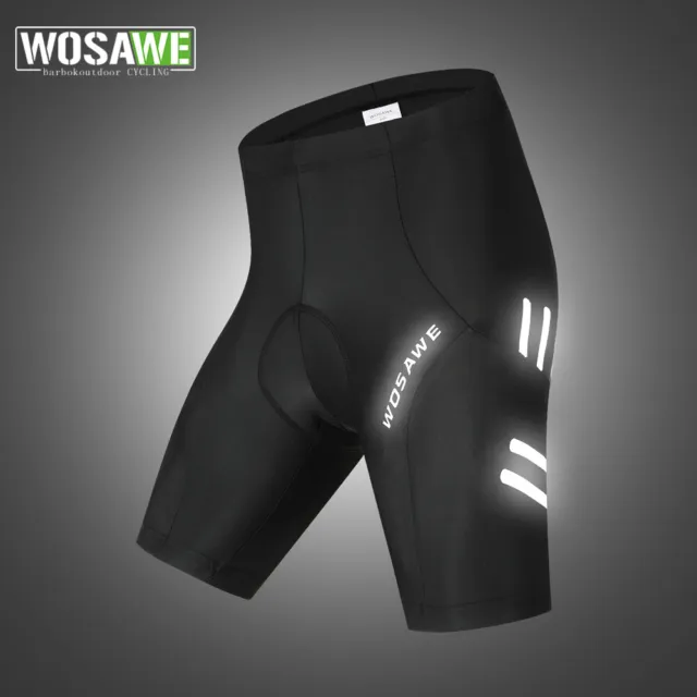 WOSAWE Cycling Shorts Bike Underwear Women 3D Gel Padded