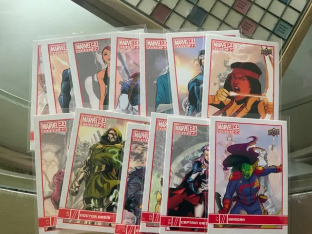 21-22 Upperdeck Marvel Annual Base Cards Pick Your Fav Cards