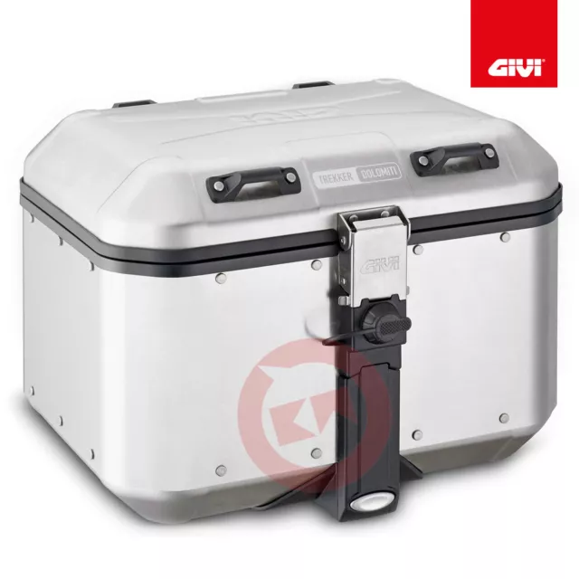 GIVI OBKN37 Trekker Outback valise Aluminium (droite) - Top case et valise  moto