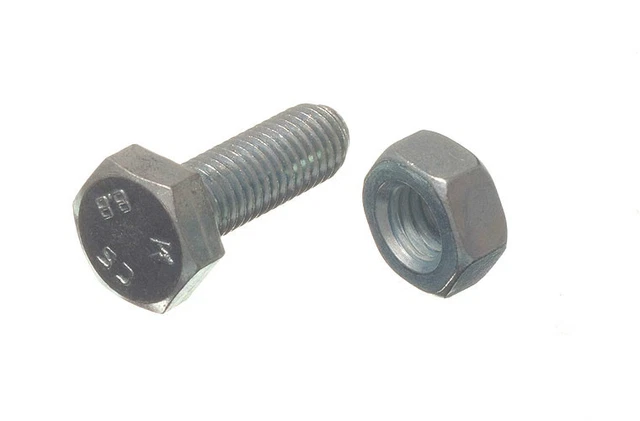 Lot De 30 écrous Hexagonaux Acier M7 X 1.0 – Hauteur 4 Mm – Uxcell – Neufs