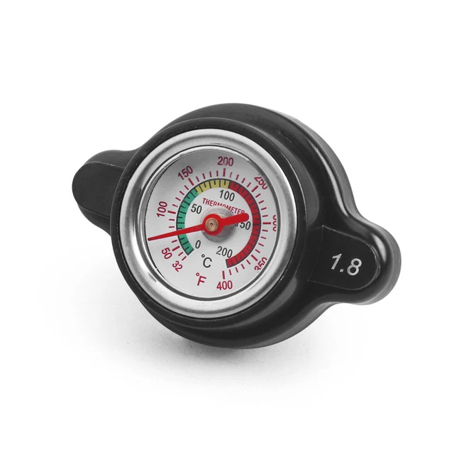 Tusk High Pressure Radiator Cap w/Temp Gauge 1.8 Bar Kawasaki Kx 65 80 85 100