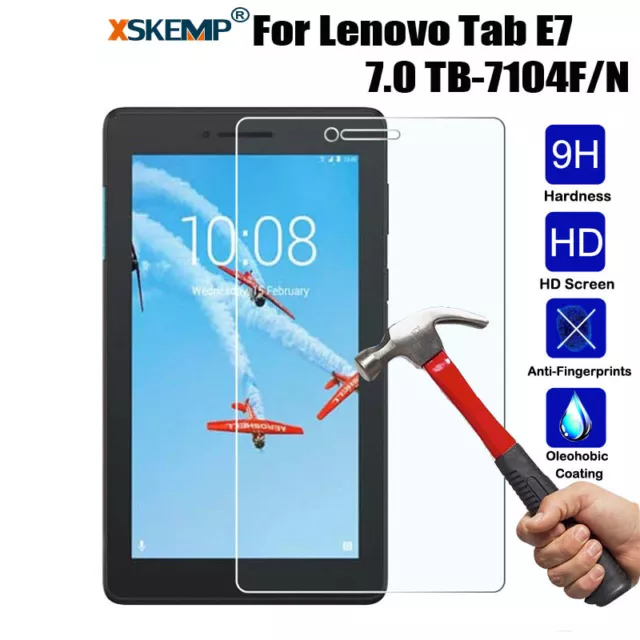 For Lenovo Tab 4 8.0 10.0 E7 E8 P10 M10 E10 HD Tempered Glass Screen Protector