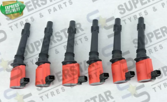 6 Heavy Duty Ignition Coils For Falcon Ba Bf Fg Territory Sx Sy Xr6